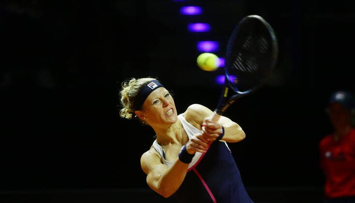 Stuttgart , Porsche Tennis Grand Prix Laura Siegemund GER ,