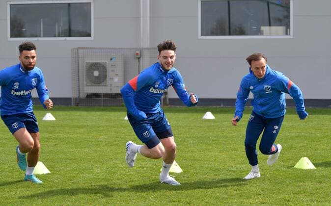 Football, EL, West Ham United, Training