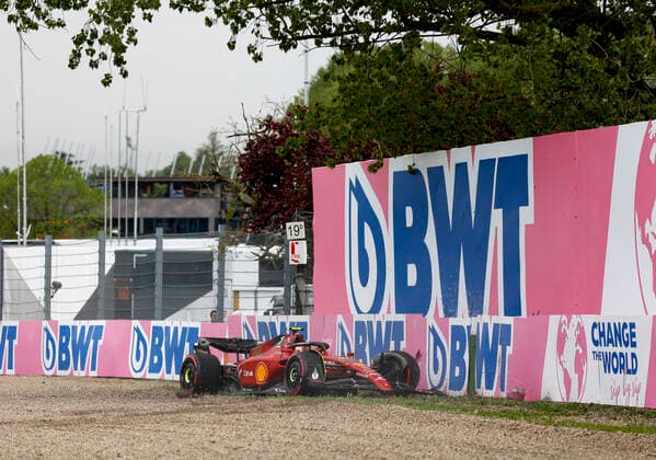 55 Carlos Sainz ESP, Scuderia Ferrari , F1 Grand Prix of Emilia Romagna at Autodromo Enzo e Dino Ferrari on April 22, 2022 in Imola, Italy Photo by HOCH ZWEI Imola Italy
