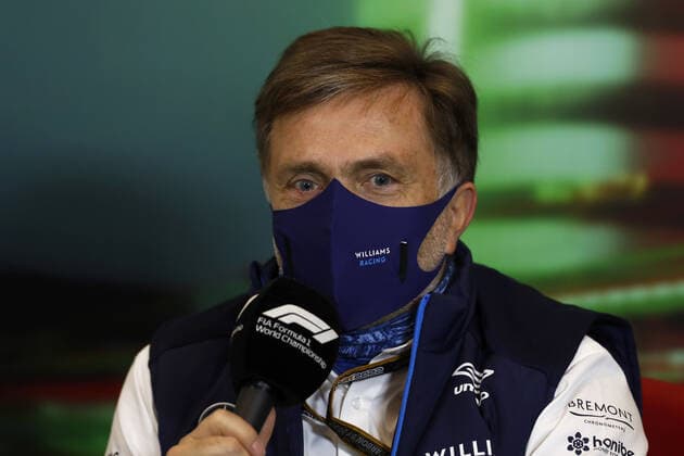 CAPITO Jost, Chief Executive Officer of Williams Racing, portrait press conference, PK, Pressekonferenz during the Formula 1 Grand Premio del Made in Italy e dell Emilia-Romagna 2022, 4th round of the 2022 FIA Formula One World Championship, WM, Weltmeisterschaft on the Imola Circuit, from April 22 to 24, 2022 in Imola, Italy - F1 - EMILIA ROMAGNA GRAND PRIX 2022 DPPI Panoramic GP2204_084124_31I0186