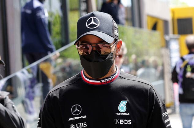 Lewis Hamilton UK, Mercedes AMG Petronas F1 Team 44 ITA, Formula 1 Grand Prix Emilia Romagna, Imola, 23 04 2022 ITA, Formula 1 Grand Prix Emilia Romagna, Imola, 23 04 2022 Imola Copyright: xFoto:xEIBNER ThomasxFuesslerx EP_tfr