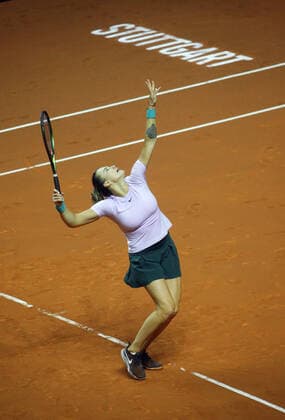 Stuttgart , Porsche Tennis Grand Prix , Semifinals , Aryna Sabalenka BLR