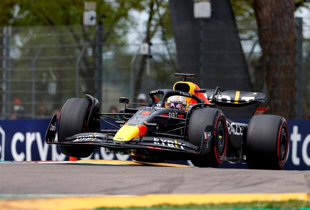 1 Max Verstappen NLD, Oracle Red Bull Racing , F1 Grand Prix of Emilia Romagna at Autodromo Enzo e Dino Ferrari on April 23, 2022 in Imola, Italy Photo by HOCH ZWEI Imola Italy