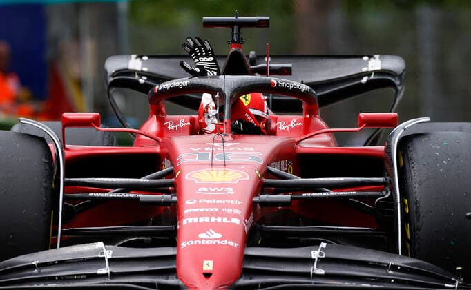 16 Charles Leclerc MCO, Scuderia Ferrari , F1 Grand Prix of Emilia Romagna at Autodromo Enzo e Dino Ferrari on April 23, 2022 in Imola, Italy Photo by HOCH ZWEI Imola Italy