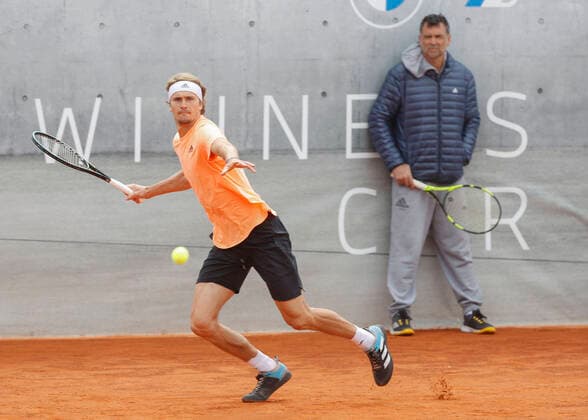 Tennis, ATP Tournament in Munich, Alexander Zverev Training