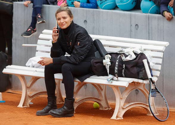 Alexander Zverev GER and girlfriend Sophia Thomalle Tennis BMW Open 2022 ATP MTTC Iphitos Munich Germany 23 April 2022 Copyright: xJuergenxHasenkopfx
