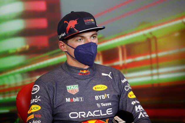 1 Max Verstappen NLD, Oracle Red Bull Racing , F1 Grand Prix of Emilia Romagna at Autodromo Enzo e Dino Ferrari on April 23, 2022 in Imola, Italy Photo by Zak Mauger LAT Motorsport Images DPPI via HOCH ZWEI Imola Italy