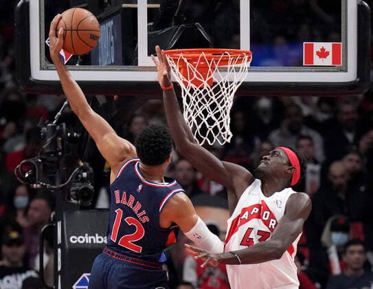Basketball, NBA, PlayOffs, Toronto Raptors - Philadelphia 76ers
