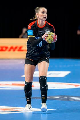 Handball, women EHF Euro, country match, Netherlands Germany Silje Brons Petersen Germany TuS Metzingen Almere Topsportcentrum Netherlands