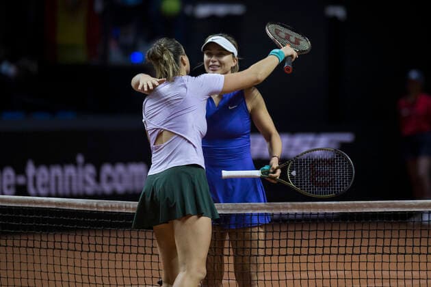 Porsche Tennis Grand Prix Aryna Sabalenka, Belarus Paula Badosa, Spain
