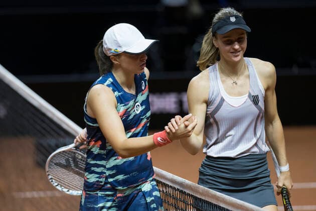 Porsche Tennis Grand Prix Iga Swiatek, Poland Liudmila Samsonova, Russia