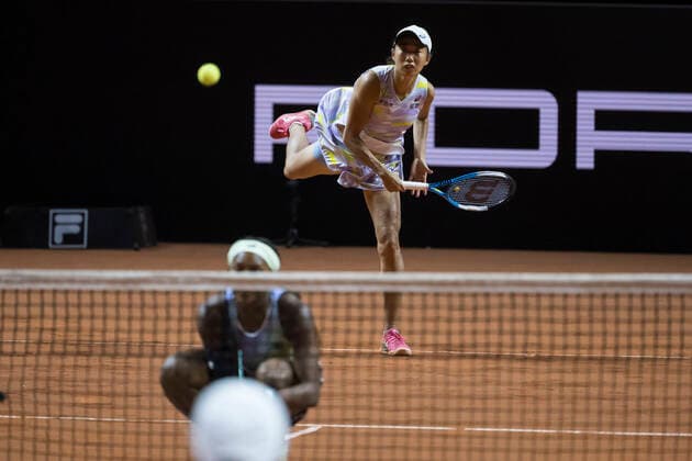 Porsche Tennis Grand Prix Coco Gauff, USA Shui Zhang, China