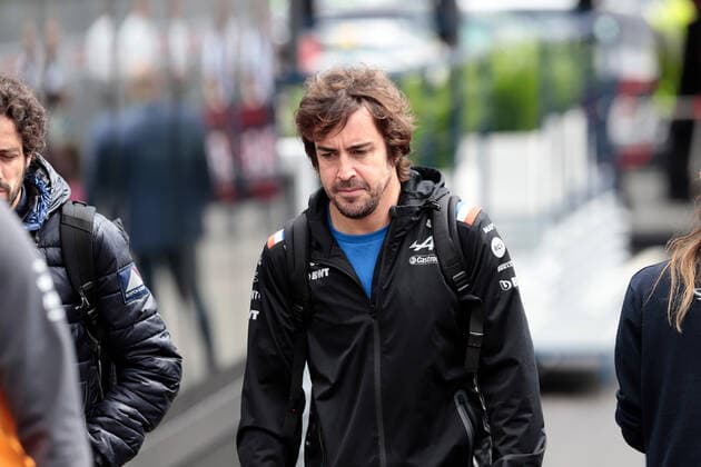 Fernando Alonso ESP, BWT Alpine F1 Team 14 ITA, Formula 1 Grand Prix Emilia Romagna, Imola, 24 04 2022 ITA, Formula 1 Grand Prix Emilia Romagna, Imola, 24 04 2022 Imola Copyright: xFoto:xEIBNER ThomasxFuesslerx EP_tfr