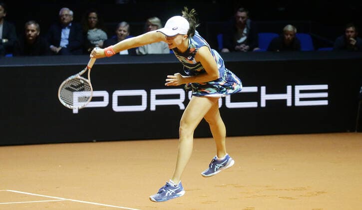 Stuttgart , Porsche Tennis Grand Prix , Final Iga Swiatek POL ,