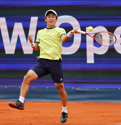 24 04 2022, BMW Open, MTTC Iphitos Munich, Tennis Sport, in picture Yoshihito Nishioka JPN