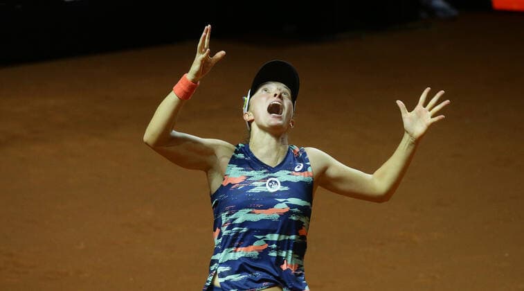 Tennis, WTA Tournament in Stuttgart, Final, Aryna Sabalenka - Iga Swiatek
