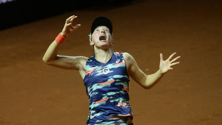 Stuttgart , Porsche Tennis Grand Prix , Final , Iga Swiatek POL