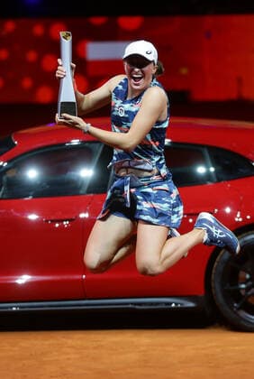 Stuttgart , Porsche Tennis Grand Prix , Final , Winner Iga Swiatek POL