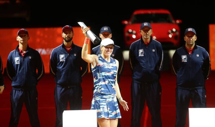 Stuttgart , Porsche Tennis Grand Prix , Final , Winner Iga Swiatek POL