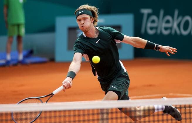 Tennis, ATP Tournament in Belgrade, Final, Rublev defeats Djokovic