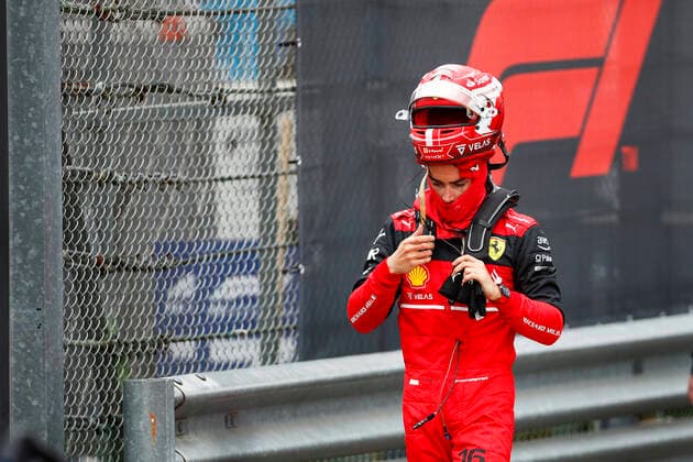 16 Charles Leclerc MCO, Scuderia Ferrari , F1 Grand Prix of Emilia Romagna at Autodromo Enzo e Dino Ferrari on April 24, 2022 in Imola, Italy Photo by HOCH ZWEI Imola Italy