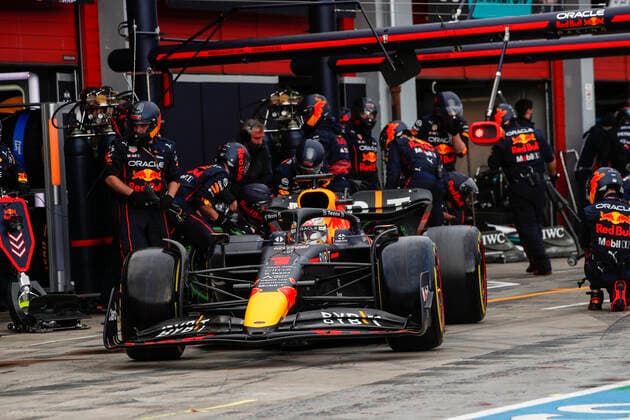 1 Max Verstappen NLD, Oracle Red Bull Racing , F1 Grand Prix of Emilia Romagna at Autodromo Enzo e Dino Ferrari on April 24, 2022 in Imola, Italy Photo by HOCH ZWEI Imola Italy