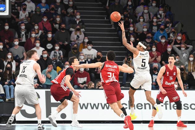 Basketball, BBL, Hamburg Towers - FC Bayern München