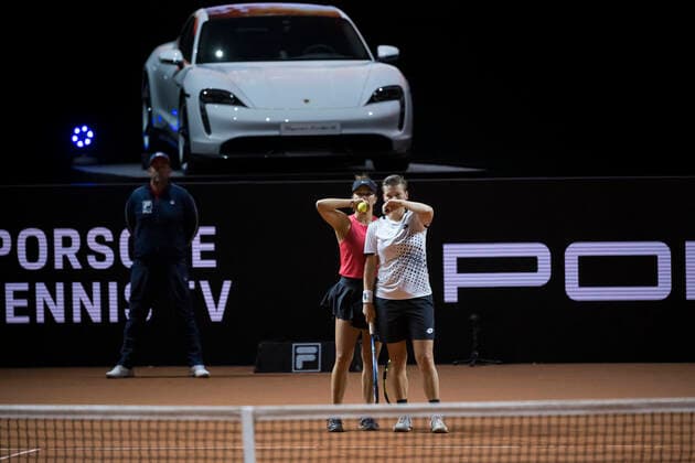 Porsche Tennis Grand Prix Desirae Krawczyk, USA Demi Schuurs, Netherlands