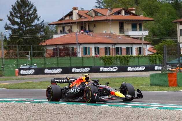 11 Sergio Perez MEX, Oracle Red Bull Racing , F1 Grand Prix of Emilia Romagna at Autodromo Enzo e Dino Ferrari on April 24, 2022 in Imola, Italy Photo by HOCH ZWEI Imola Italy