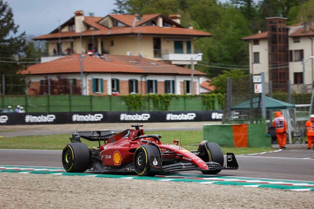 16 Charles Leclerc MCO, Scuderia Ferrari , F1 Grand Prix of Emilia Romagna at Autodromo Enzo e Dino Ferrari on April 24, 2022 in Imola, Italy Photo by HOCH ZWEI Imola Italy