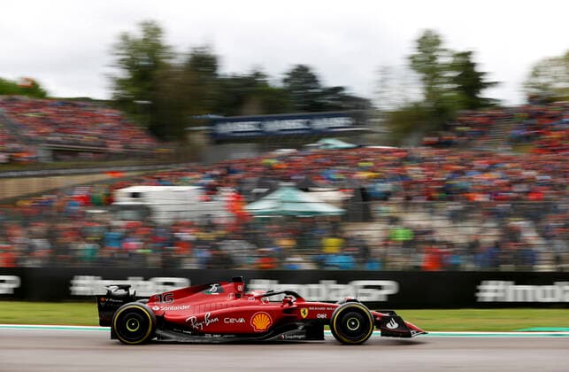 16 Charles Leclerc MCO, Scuderia Ferrari , F1 Grand Prix of Emilia Romagna at Autodromo Enzo e Dino Ferrari on April 24, 2022 in Imola, Italy Photo by HOCH ZWEI Imola Italy
