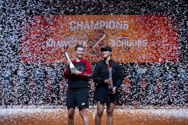 Porsche Tennis Grand Prix Desirae Krawczyk, USA Demi Schuurs, Netherlands