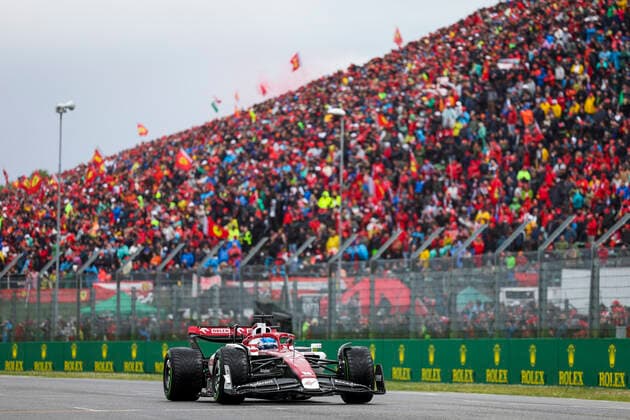 77 Valtteri Bottas FIN, Alfa Romeo F1 Team ORLEN , F1 Grand Prix of Emilia Romagna at Autodromo Enzo e Dino Ferrari on April 24, 2022 in Imola, Italy Photo by HOCH ZWEI Imola Italy
