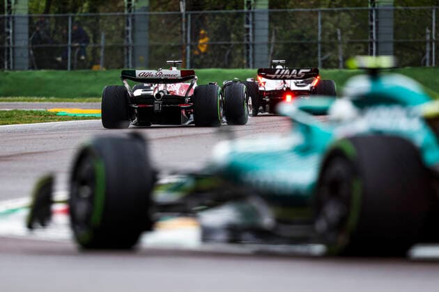 77 Valtteri Bottas FIN, Alfa Romeo F1 Team ORLEN , F1 Grand Prix of Emilia Romagna at Autodromo Enzo e Dino Ferrari on April 24, 2022 in Imola, Italy Photo by HOCH ZWEI Imola Italy