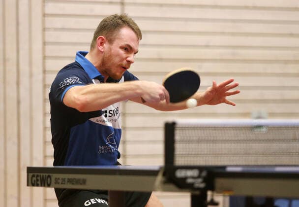 BAU 24 4 2022 Bietigheim Table Tennis TTC Bietigheim Bissingen vs FSV Mainz 05 II, Alexander Valuch Bietigheim