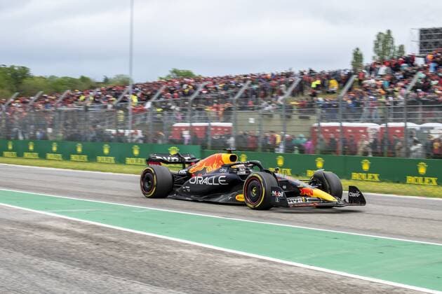 Imola - 24-04-2022, Imola Circuit, Max Verstappen at the Formula 1 Emilia Romagna Grand Prix. Formula 1 Emilia Romagna Grand Prix Sunday  x16295260x Copyright:
