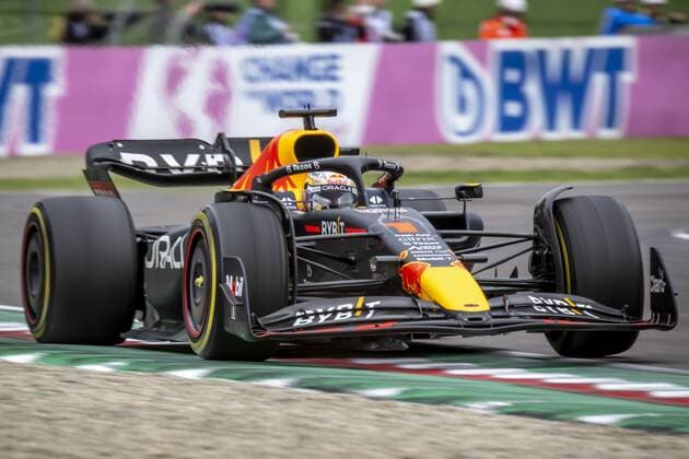 Imola - 24-04-2022, Imola Circuit, Max Verstappen at the Formula 1 Emilia Romagna Grand Prix. Formula 1 Emilia Romagna Grand Prix Sunday  x16295379x Copyright: