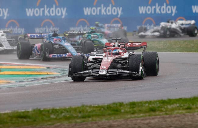 77 Valtteri Bottas FIN, Alfa Romeo F1 Team ORLEN , F1 Grand Prix of Emilia Romagna at Autodromo Enzo e Dino Ferrari on April 24, 2022 in Imola, Italy Photo by HOCH ZWEI Imola Italy