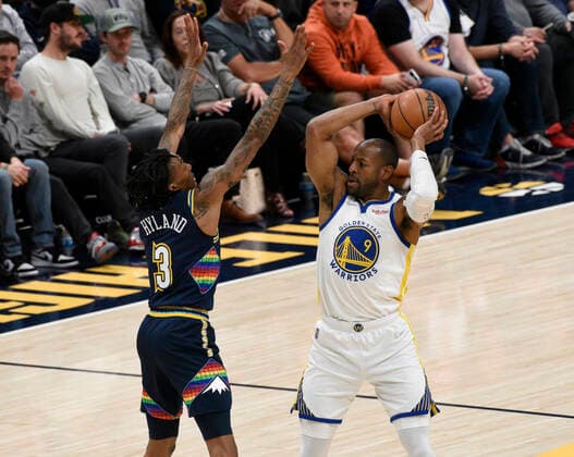 Basketball, NBA, Playoffs, Denver Nuggets - Golden State Warriors