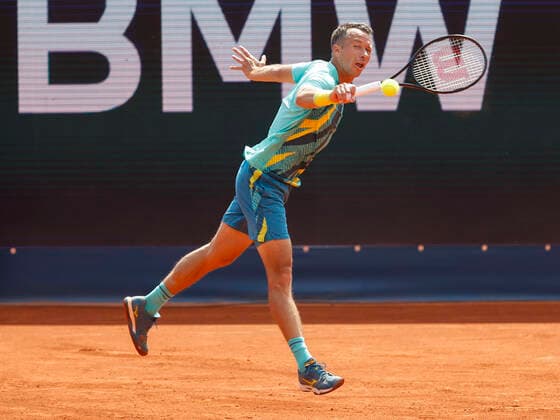 Philipp Kohlschreiber GER Tennis BMW Open 2022 ATP MTTC Iphitos Munich Germany 25 April 2022 Copyright: xJuergenxHasenkopfx