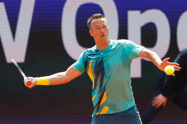 Philipp Kohlschreiber GER Tennis BMW Open 2022 ATP MTTC Iphitos Munich Germany 25 April 2022 Copyright: xJuergenxHasenkopfx