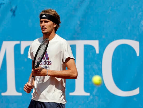 25 04 2022, BMW Open, MTTC Iphitos Munich, Tennis Sport, in picture Alexander Zverev GER