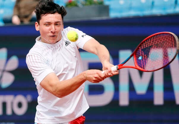 25 04 2022, BMW Open, MTTC Iphitos Munich, Tennis Sport, in picture Max Hans Rehberg GER