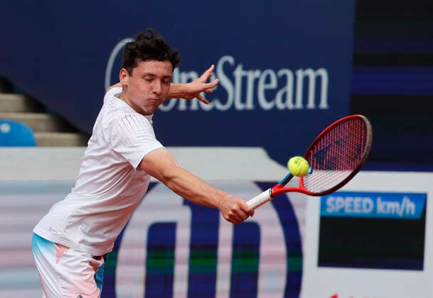 25 04 2022, BMW Open, MTTC Iphitos Munich, Tennis Sport, in picture Max Hans Rehberg GER