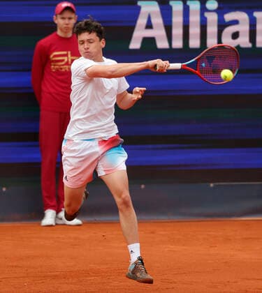 25 04 2022, BMW Open, MTTC Iphitos Munich, Tennis Sport, in picture Max Hans Rehberg GER
