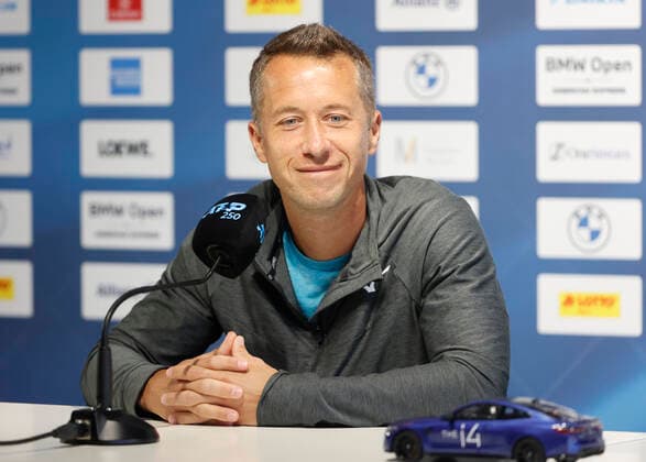 25 04 2022, BMW Open, MTTC Iphitos Munich, Tennis Sport, in picture PK with Philipp Kohlschreiber GER