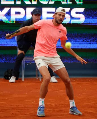 25 04 2022, BMW Open, MTTC Iphitos Munich, Tennis Sport, in picture Maxime Cressy USA