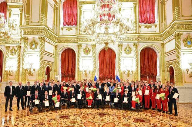 Moscow, State Award Ceremony for Russian Athletes