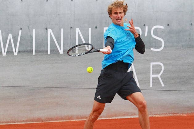 Alexander Zverev during practice Tennis BMW Open by American Express 2022 26 04 2022 PHOTO Mladen Lackovic LakoPress