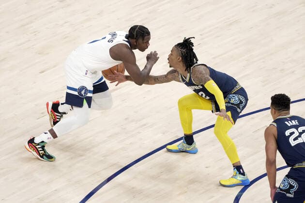 Basketball, NBA, Memphis Grizzlies - Minnesota Timberwolves
